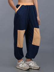 Women Blue Peach Street Hoppers - Relaxed Fit Dance Lounge Pyjamas
