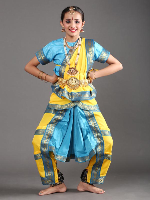 Buy Bharatanatym Dance Dress For Girls Online