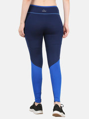 Seamless Gym Leggings in Blue Color