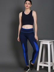 Gym Tights in Blue Color