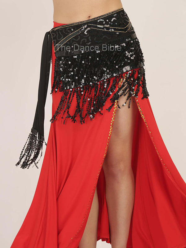 Tassel Belly Dance Belt Hip Scarf – The Dance Bible