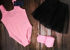 3 Layered Black Ballet Tutu Skirt for 3-8 Years Kids