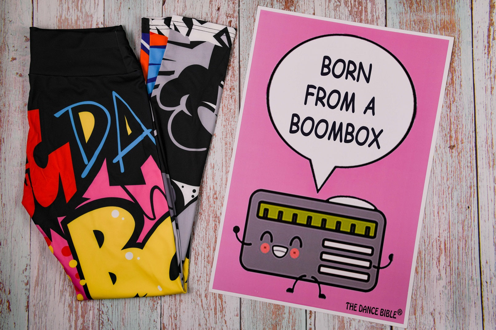 Born From a Boombox Mini Skirts Print Poster