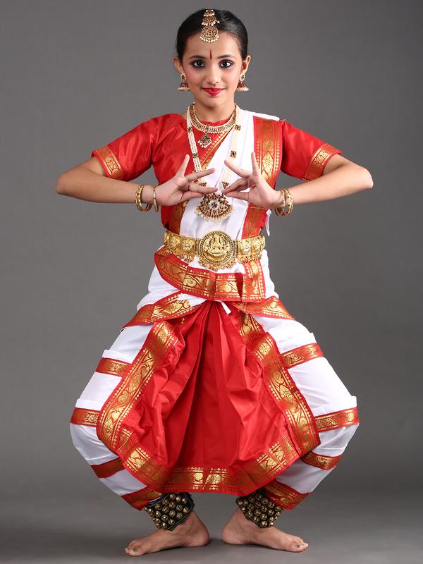Buy Bharatanatym Dance Dress For Girls Online