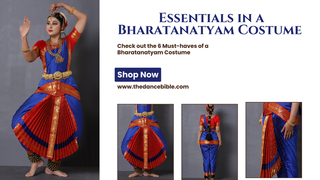 What are the Essentials in Bharatanatyam Costume Dress Make up and The Dance Bible
