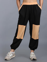 Women Black Peach Street Hoppers - Relaxed Fit Dance Lounge Pyjamas