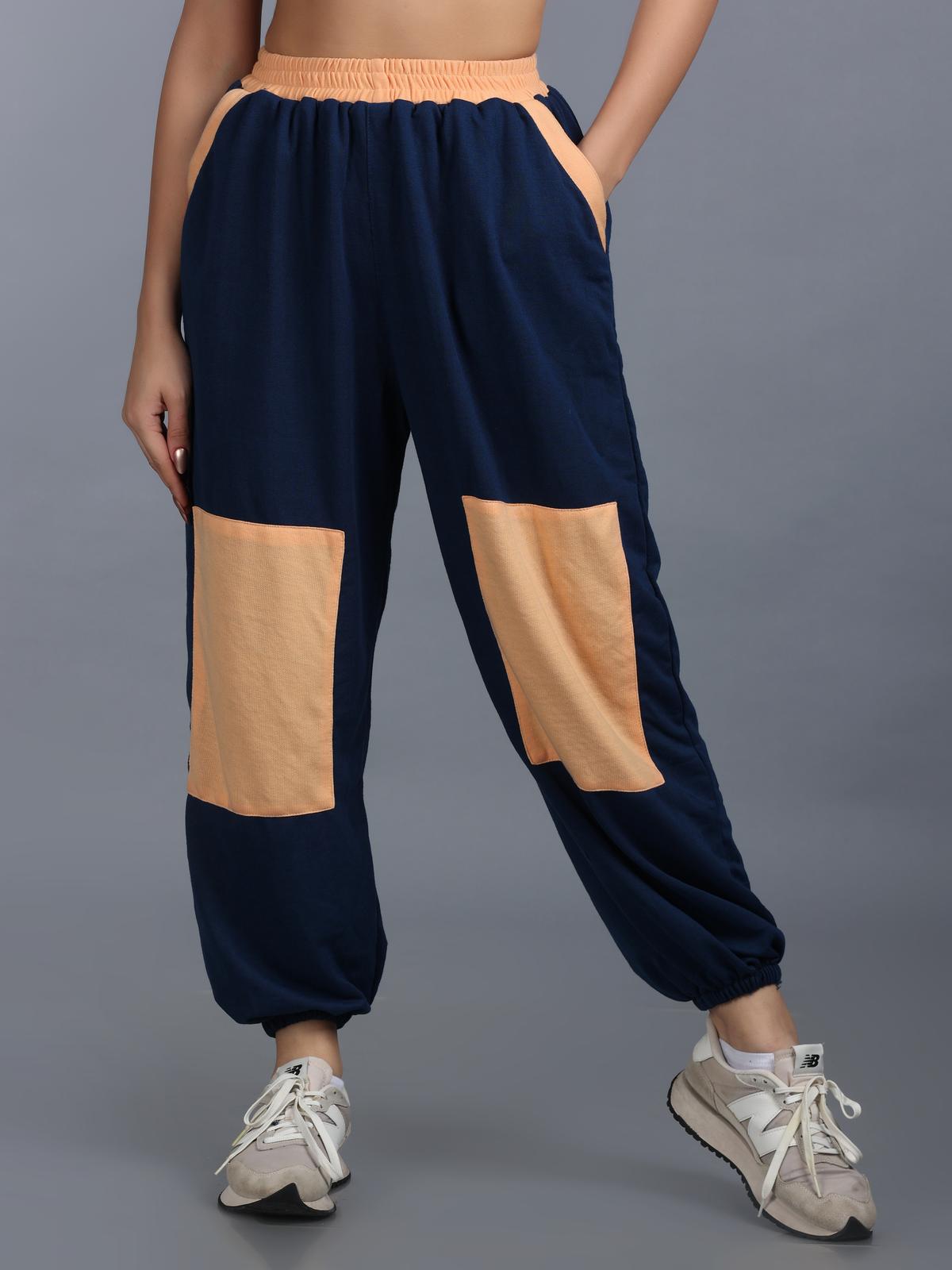 Women Blue Peach Street Hoppers - Relaxed Fit Dance Lounge Pyjamas