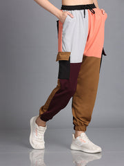 Women Swaggy Baggy Multi-Color Hip Hop Streetwear Jogger Pants - Dave