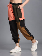 Women Swaggy Baggy Multi-Color Hip Hop Streetwear Jogger Pants - Adam