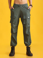 Men Jasper Baggy-Fit Utility Joggers with 4-Pocket Design