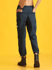 Men Stylish Airforce High-Waist 6 Pockets Utility Joggers