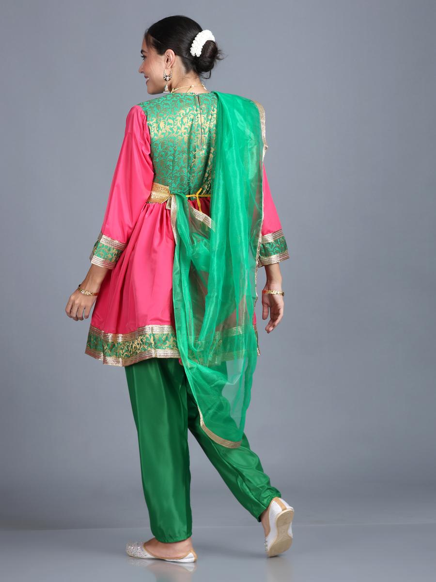 Women Kathak Dance Dress Anarkali Style Costume (One Size) The Dance Bible Women Kathak Dance Dress Anarkali Style Costume (One Size) The Dance Bible