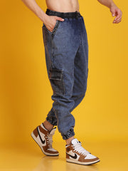 Men Relaxed Fit Dance Cargo Trousers - Arnold