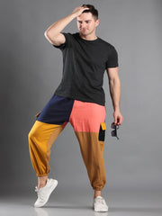 Men Swaggy Baggy Multi-Color Hip Hop Streetwear Jogger Pants - Ray