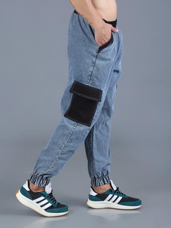 Buy Mens Grey Cargo Trousers for Men Grey Online at Bewakoof
