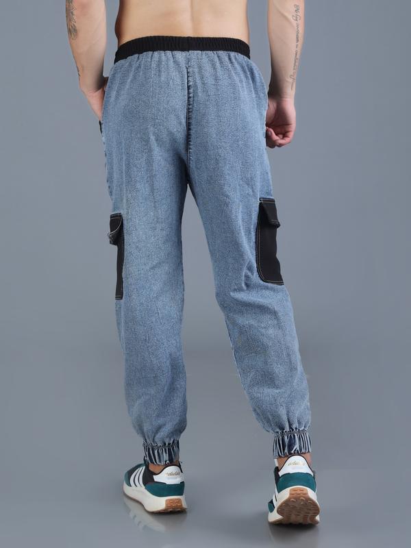 Men Relaxed Fit Dance Cargo Trousers - Arnold