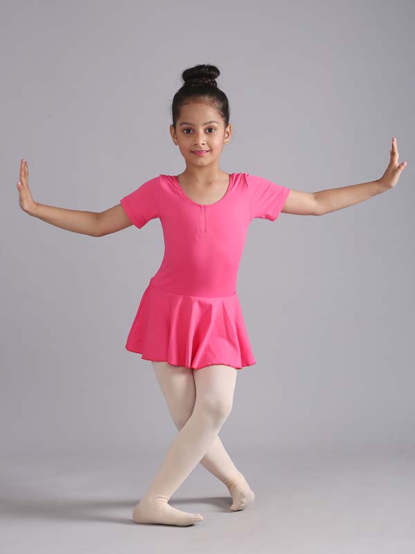 Hot Pink Spandex Ballet Dress