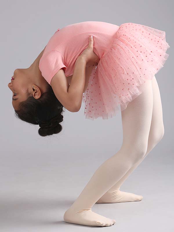 Peach Tutu Ballet Dance Dress