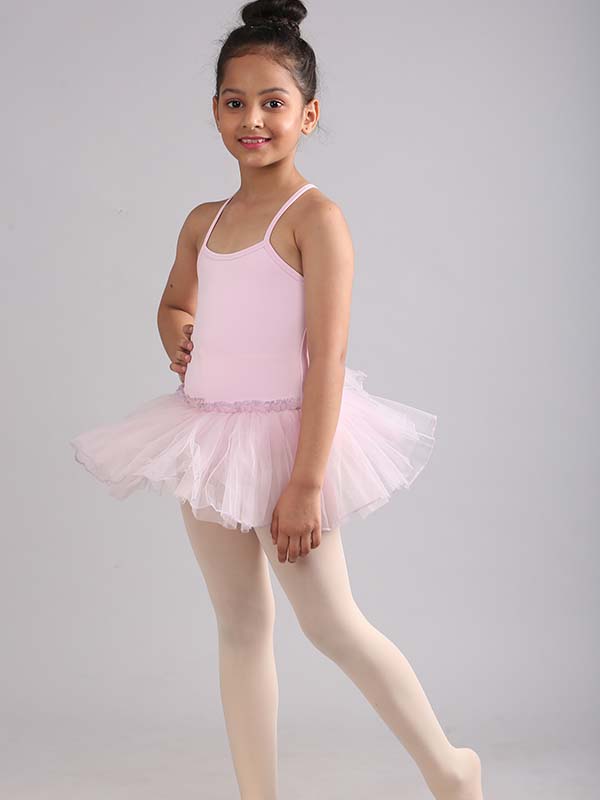 Light Pink Kids Tutu Dance Dress