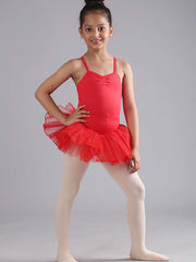 Red Kids Tutu Dance Dress