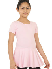 Pink Classic Short Sleeve Dress