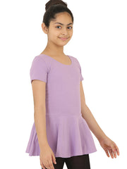Lavender Classic Short Sleeve Dress