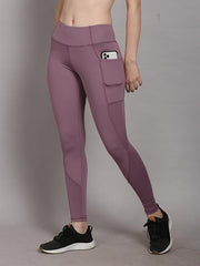 Workout Leggings in Onion Color