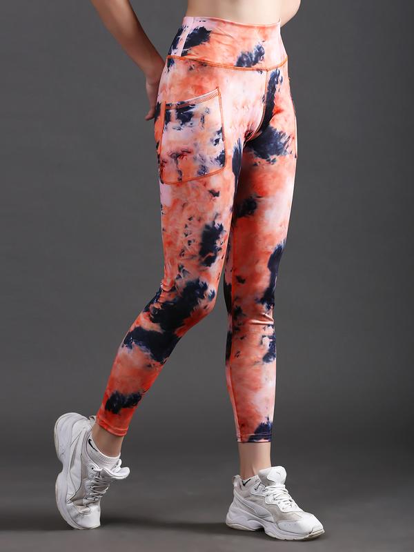 Nora Colorful Printed Gym Leggings