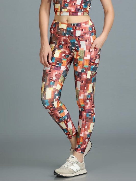 High Waist Ankle Length Stylish Printed Leggings Zara – The