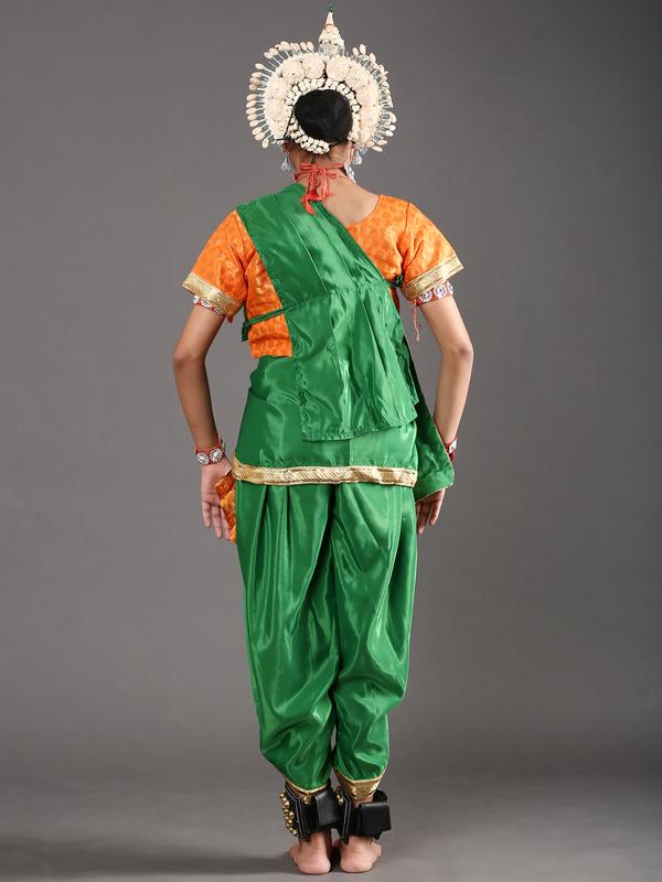 green odissi dress Odissi Dance - Explore the Grace and Elegance of Indian Classical Dance