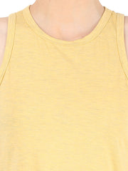 Yellow Gym Tops for Women