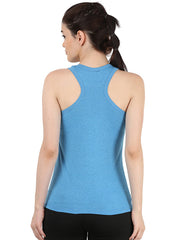 Women Yoga Tops in Blue Color