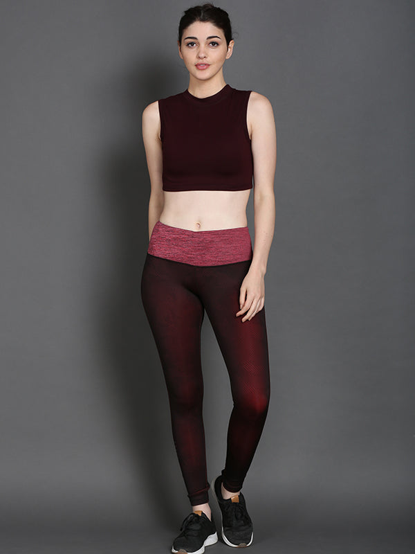 Gym Tank Tops in Mulberry Color