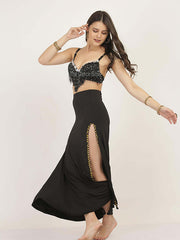 Black Belly Dancing Outfit