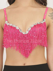 Pink Belly Dance Bra