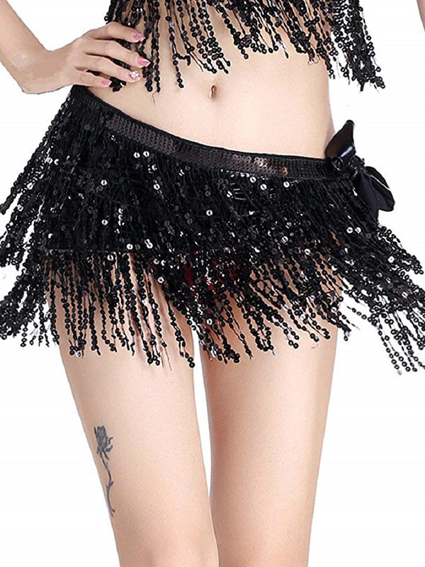 Tassel Hip Scarf Belly Dance Clothes – The Dance Bible