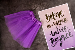 Believe in your inner Beyonce Print Poster