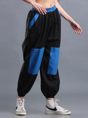 Black - Blue Relaxed Fit Dance Pjyamas
