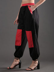 Black - Red Relaxed Fit Dance Pjyamas