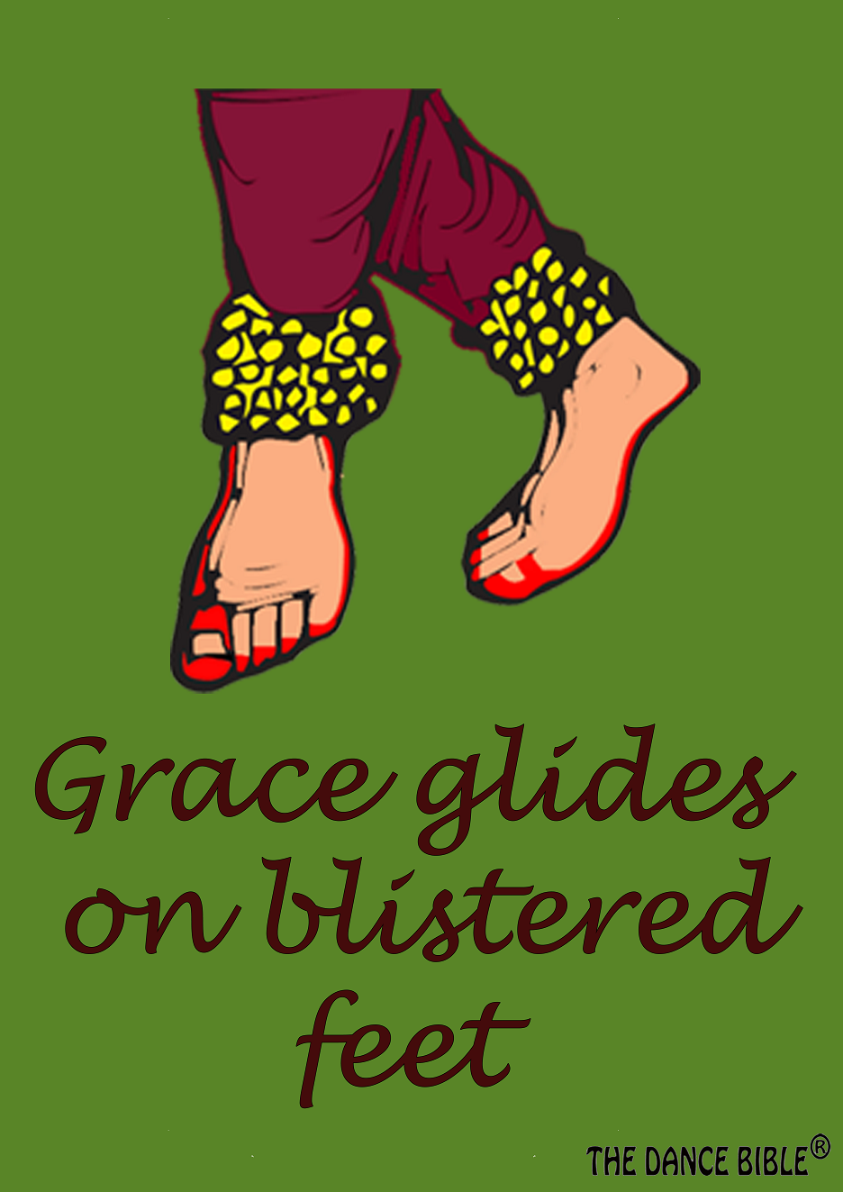 Blistered Feet Classical Dance Poster