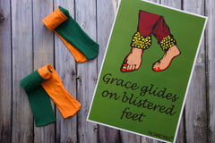 Blistered Feet Classical printed Poster