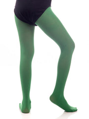 Dark Green Convertible Ballet Tights