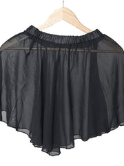 Black Mini Skirt For Ballet Dance