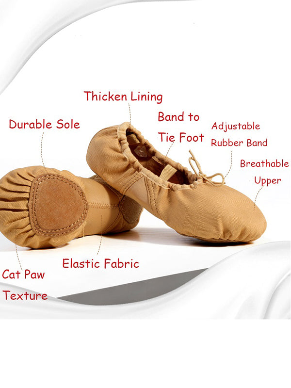 Tan Pointe Shoes