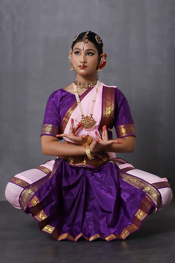 pink bharatanatyam dress Bharatanatyam Costume Fully Stitched