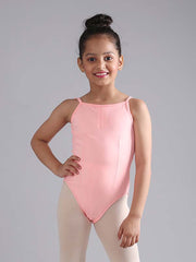 Peach Stretchable Ballet Dance Dress
