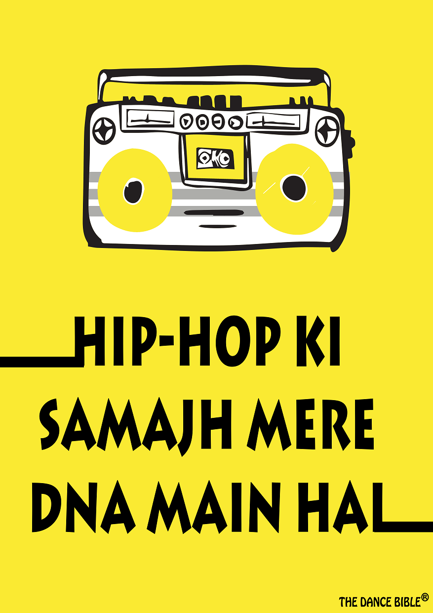 Hip Hop Mere DNA me Hai Dance Poster