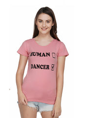 Human Dancer Printed T-Shirt