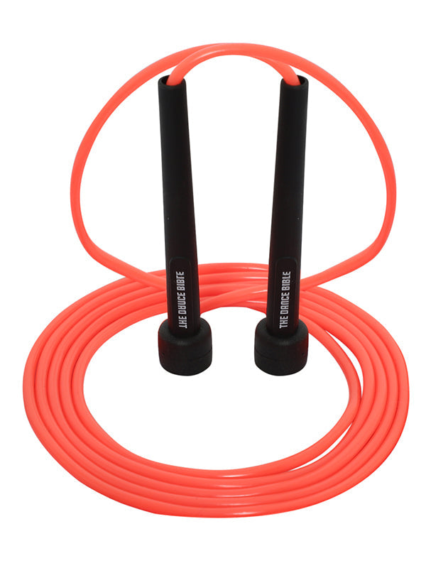 Orange Adjustable PVC Thin Skipping Jump Ropes