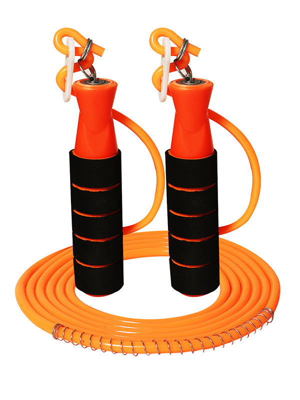 Orange Adjustable Jumping Skipping Rope
